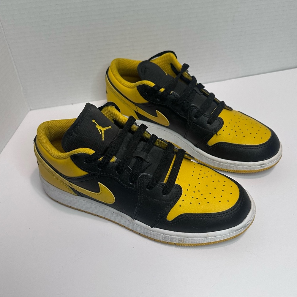 Nike Air Jordan’s Yellow and Black Sneakers
